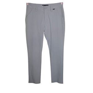 Travis Mathew sz 30 Light Grey Majestic X Players Golf Pants New